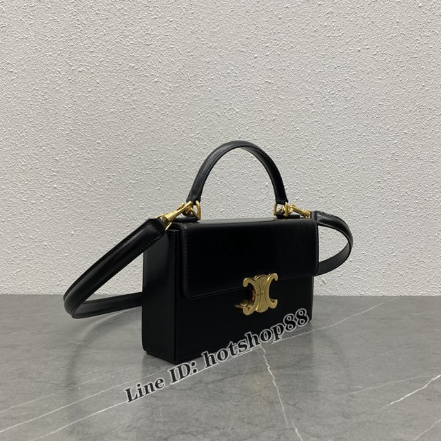 Celine專櫃新款盒子包 賽琳2023新品手提肩背女包 xxl1087